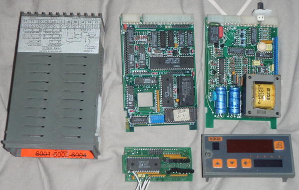 Sofraser 6001 power-analog, digital-MCU and display boards
