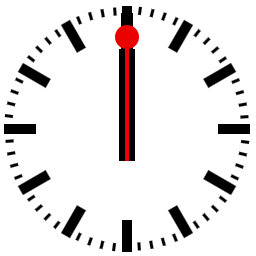 Horloge SBB nojs