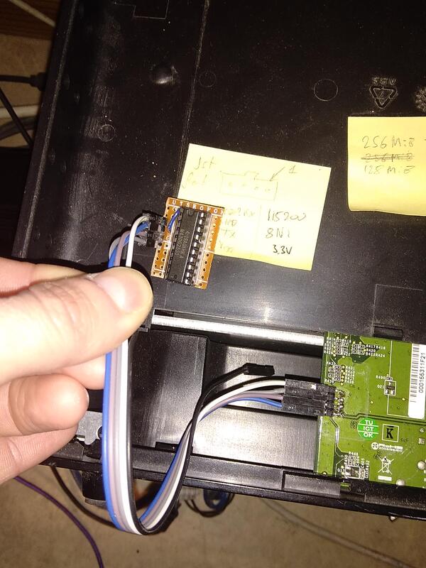 Hacked board Hacked board