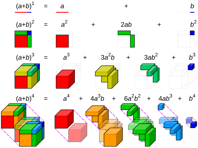 A visualization of binomial coefficients in N-dimensions A visualization of binomial coefficients in N-dimensions